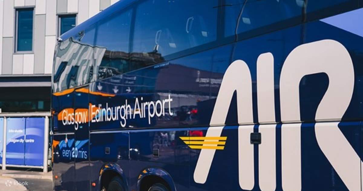 에든버러공항 Brightbus 이동 사진 2